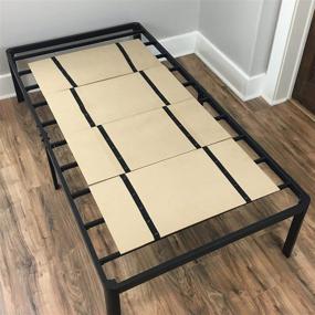 img 4 attached to 🏞️ DMI Foldable Box Spring: Streamline and Supportive Bunkie Board for Twin Beds - Easy Setup, 60 x 30