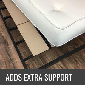 img 1 attached to 🏞️ DMI Foldable Box Spring: Streamline and Supportive Bunkie Board for Twin Beds - Easy Setup, 60 x 30