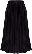 эластичная юбка-аккордеон крупного размера для женщин chartou логотип