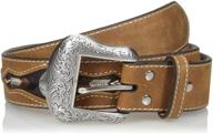 nocona buffalo concho inlay medium men's accessories logo