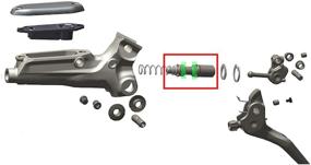 img 1 attached to 🔧 Brake Lever Internals Service Kit with Rebuild Part Piston Assembly, Ensures Sram GUIDE LEVEL CODE DB5 Unlocks Smoothly, Eliminating Sticking or Oil Leakage