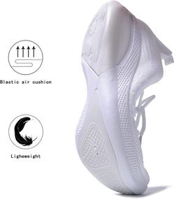 img 2 attached to 👟 Breathable and Lightweight Women's Running Shoes: Likangyue Running Athletic Footwear with Non-Slip Feature