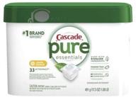 cascade dishwasher detergent actionpacs essence logo
