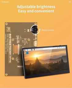 img 1 attached to 📺 , "BIGTREETECH Upgrade PI TFT50 V2.0: Высокое разрешение 5'' сенсорный экран для Raspberry Pi 4 3 2 B A моделей