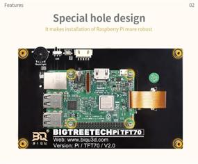 img 2 attached to 📺 , "BIGTREETECH Upgrade PI TFT50 V2.0: Высокое разрешение 5'' сенсорный экран для Raspberry Pi 4 3 2 B A моделей