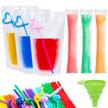 disposable popsicle hand held translucent reclosable logo