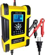 ⚡️ vnsznr 14.6v 10a charger: smart trickle charge repair for lead-acid batteries atv/golf cart/mower/motorcycle/car/rv/boat/suv logo