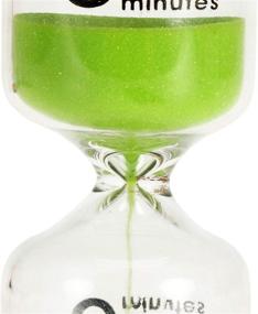 img 1 attached to ⏳ Bekith 6-Pack Colorful Sand Timers - 1 min, 3 mins, 5 mins, 10 mins, 15 mins, 30 mins - Perfect for Kids Games, Classroom, Kitchen, Home