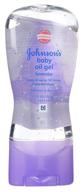 🌸 luxurious johnsons baby oil gel lavender 6.5oz (192ml) - triple pack - moisturizing and soothing logo