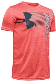 img 2 attached to 👕 Высокие показатели: мальчики Under Armour Crossfade футболка для улучшенного стиля и комфорта