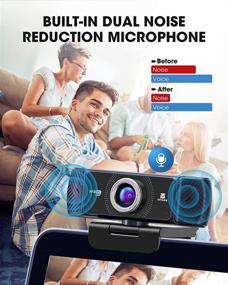 img 3 attached to 🎥 Vitade 682H Pro HD Webcam 1080P 60fps with Microphone: Ultimate Streaming & Gaming Camera for Mac, Windows, Xbox, Skype, Twitch, YouTube, and more!