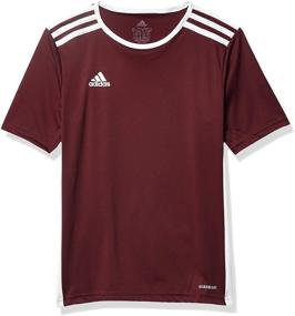 img 4 attached to 👕 Юношеская одежда Adidas Entrada для мальчиков - белая майка