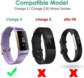 img 3 attached to NANW Compatible Wristband Replacement Accessories Wearable Technology