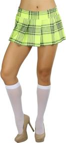 img 1 attached to Plaid Pleat Light Women's Clothing and Skirts by ToBeInStyle