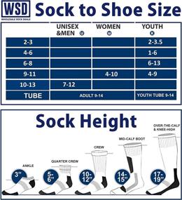 img 3 attached to 🧦 High-Quality Wholesale Athletic Sports Socks for Men and Women – Yacht & Smith Ankle Bulk Pack by SOCKS'NBULK