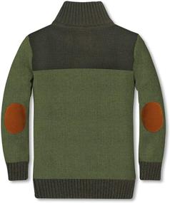 img 2 attached to 👕 Comfy Cotton Knitted Pullover Sweaters for Boys - Gioberti's Stylish Clothing