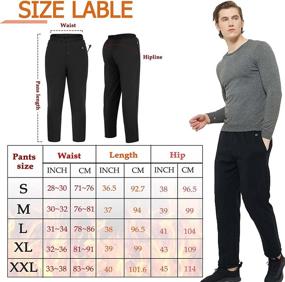 img 3 attached to Heated Pants USB 5V Electric Heating Trouser – Stay Warm in Winter with 8 Heating Zones, Battery-Free