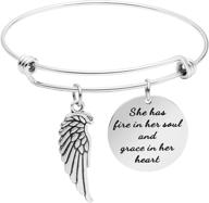 yiyangjewelry inspirational bracelet gifts for friends - friendship bracelets with engraved encouraging messages logo