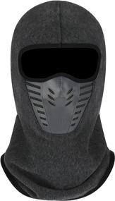 img 4 attached to 🎿 Balaclava Ski Mask for Men & Women: Windproof Full Face Mask for Cold Weather, Snowboarding, Skiing, and Running