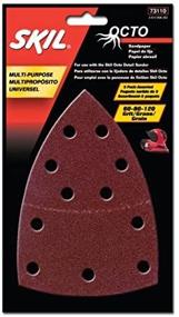 img 2 attached to 📦 SKIL 73110 Sandpaper Variety Pack - Includes Grits 60, 80, and 120 for Optimal Sanding Performance