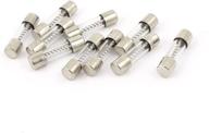 uxcell 12amp glass fuses tubes logo