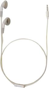 img 1 attached to 4Xem 4XEARIPOD Wired Headphones White