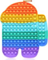 🌈 enhance sensory stimulation with rainbow silicone reliever for children logo