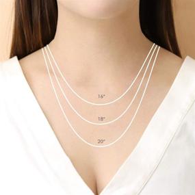 img 2 attached to 📿 Boma Jewelry Sterling Silver Necklace for Girls' - Necklaces & Pendants Collection