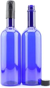 img 1 attached to Cornucopia Plastic Bottles 10 Pack Bordeaux Style Kitchen & Dining