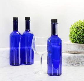 img 3 attached to Cornucopia Plastic Bottles 10 Pack Bordeaux Style Kitchen & Dining