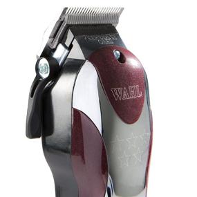 img 3 attached to 💈 Wahl Professional 5 Star Magic Clip Precision Fade Clipper: Zero Overlap Blades, Variable Taper Lever, Texture Settings | For Pro Barbers & Stylists - Model 8451