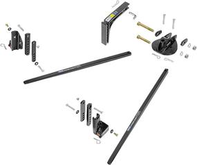 img 1 attached to Reese 66559 Steadi-Flex Trunnion Weight-Distributing Hitch Kit: Enhance Towing Stability with 10,000 lb. Capacity