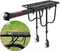 adventgo universal adult bike cargo rack – lightweight mountain 🚲 bike rack for back of bike with quick-connect design and 115-lb. capacity logo