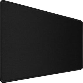 img 4 attached to 🖱️ AREYTECO XXL Gaming Mouse Pad, Enhanced Durability 31.5"x15.7"x0.12" Extended Gaming Mouse Pad with Reinforced Stitched Edges, Waterproof Non-Slip Base, Ideal for Office Gaming, Black