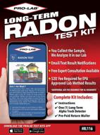 🔬 highly efficient pro lab long term radon test rl116 for accurate results logo