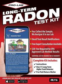 img 4 attached to 🔬 Highly Efficient PRO LAB Long Term Radon Test RL116 for Accurate Results