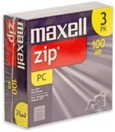 maxell 100mb ibm pre-formatted zip100 disk (3-pack) - производитель прекратил производство. логотип