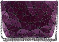 buddy holographic geometric crossbody iridescent women's handbags & wallets logo