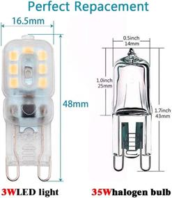 img 3 attached to 💡 Enhanced Lighting Solution: OHLGT Halogen Equivalent Non Dimmable Lighting