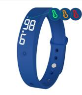 🌡️ tad wearable temperature alert device: digital led clock, vibrating color changing thermometer bracelet watch wristbands - usb rechargeable & water resistant, updates every 15 minutes logo