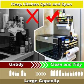 img 2 attached to 🧲 Sleclean Magnetic Spice Rack Organizer for Refrigerator - Pack of 2