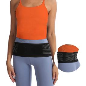 img 4 attached to 🔗 Si Belt for Women and Men - Stabilizing Brace Relieves Inflammation, Sciatica, and Sacroiliac Pain - Non-Slip Si Joint Support Belt - Trochanteric Sacroiliac Joint Belt