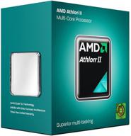 amd athlon ii x2 245 regor 2.9 ghz дуал-кор desktop процессор - retail adx245ocgqbox с 2x1 mb l2 cache socket am3 и 65w. логотип