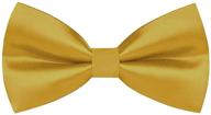 👔 pylrus boy's pre-tied bow ties: adjustable and classic satin bowtie for children logo
