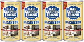 img 1 attached to 🧽 Bar Keepers Friend 15 Oz(Pack of 4): Versatile Cleaning Power for a Sparkling Home