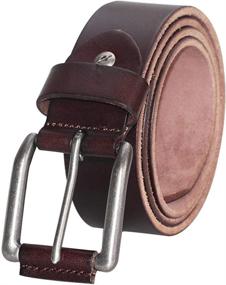 img 4 attached to PAZARO Men's 👜 Grain Leather Accessories in Brown