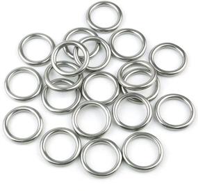 img 1 attached to Hamineler Stainless Camping Accessories 4Mm×20Mm