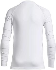 img 3 attached to 👕 BALEAF Compression Thermal Fleece Sleeve - Boys' Clothing and Active Gear