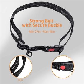 img 1 attached to 🐶 Magiona Dog Training Treat Pouch with Waist Belt - A Versatile 3-Way Wear Option for Walking and Training