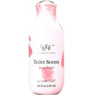 🚽 enhance your bathroom experience with whift toilet scents spray by luxe bidet, rose petal fragrance – value size 4 oz/120 ml logo